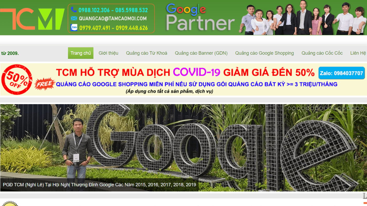 công ty quảng cáo google